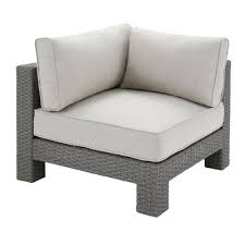 Danaher Outdoor Corner Patio Chair With Cushions In 2020 Corner Chair Mattress Furniture Furniture