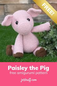 The idea came to them when jessica, a knitter, was frustrated because she had a hard time keeping up with knitting patt. Crochet Pig Free Pattern Jess Huff