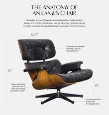 The Anatomy Of An Eames Lounge Chair Chairish Blog Eames Lounge Chair Lounge Chair Lounge Chairs Living Room