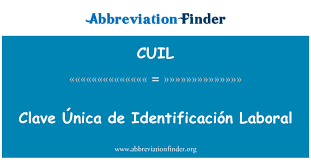 Also, workers can exercise his right . Cuil Definition Clave Unica De Identificacion Laboral Abbreviation Finder