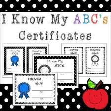 The sample certificate templates you're looking for can be yours when you purchase a microsoft program installer or you can try a free one when you search online and download the program you. Alphabet Certificate Worksheets Teaching Resources Tpt