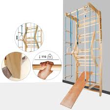 Buy CCLIFE 76.7x31.4x5.5 inch Swedish Ladder Wall Bars Wooden Gymnastic -  Classic Design Max. 220.4lbs(100 Kg) Online at desertcartOMAN