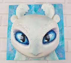 Httyd Light Fury Cake Dragon Birthday Cakes Dragon Cakes Dragon Cupcakes