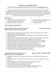 Resume For Medical Office Manager Medical Office Resume Management Skills