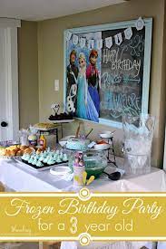 Maybe you would like to learn more about one of these? A Frozen Birthday Party For A 3 Year Old Frozen Birthday Party Frozen Birthday Frozen Birthday Party Games