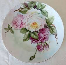 Roses Artchat Porcelain Art Plus Formerly Chatty Teachers Artists Porcelain Painting Porcelain Art Rose Painting