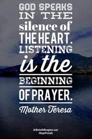 Still Yourself And Listen So You Can Hear God Speak He Speaks In The Silence Of The Heart Christian Quotes Inspirational Inspirational Quotes Spiritual Quotes