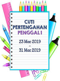 Cuti sekolah dan takwim persekolahan tahun 2021 telah diumumkan oleh kementerian pendidikan malaysia. Blog Rasmi Sekolah Menengah Kebangsaan Valdor Cuti Pertengahan Penggal 1