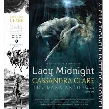 Paperback Cover Of Lady Midnight With Spine Art The Wild Hunt Rides Above Emma And The San Lady Midnight Cassandra Clare Lady Midnight Cassandra Clare Books