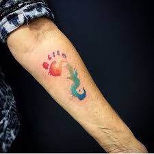 Pin En Tatuajes De Pies De Bebe