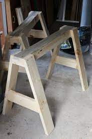 Sawhorse Canoe Stands How To Make 2542 Wooden Projects Wood Diy Sawhorse