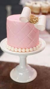 Cute Cake Individual Wedding Cakes Bow Cakes Pink Cake