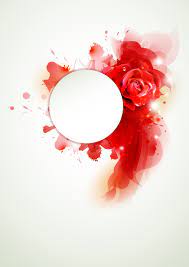 Red Flower Background Flower Backgrounds Vector Flowers Vector Free