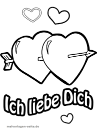Malvorlage Ich Liebe Dich Liebe Kostenlose Ausmalbilder