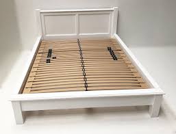 Jetzt bei home24 online bestellen und gratis versand. Bett Ohne Fussteil Kiefer Massiv 140 200 Cm P004 Weiss My Rummel Rahmen My 1200 R Lattenrost Landhausmobel Dietersheim