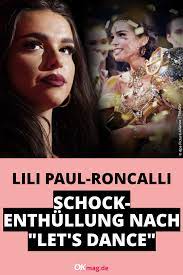 Lilli Paul Roncalli Schock Beichte Nach Let S Dance Sieg Let S Dance Beichte Let S Dance