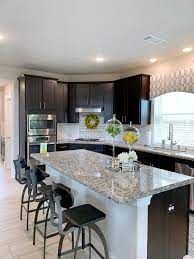 Glass kitchen cabinets at home depot. How To Clean Espresso Cabinets Pops Of Color Home