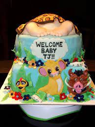 60 Ideias Para Festa O Rei Leao Faca Voce Mesma Lion King Baby Shower Baby Shower Cakes Amazing Baby Shower Cakes
