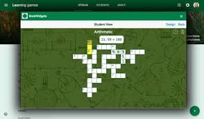 Enter the words with clues, specify the number of squares for the puzzle and hit the create button. Gamify Your Google Classroom With These 10 Fun Bookwidgets Learning Games Learning Games Google Classroom Paperless Classroom