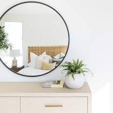 Dresser inspirational dressers as nightstands dressers as. 30 Ways To Style Large Round Mirrors