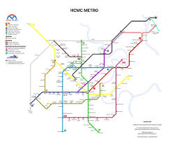 hcmc metro map vietnam map ho chi minh city central