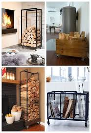 Astuce Deco Porte Buche A Roulettes Pour Deplacer Le Bois Facilement Range Buche Interieur Range Buche Rangement Roulette
