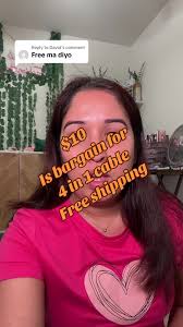 Replying to @David 4 in 1 multi charging 4ft long fast charging cable  lightning to usb a , usb a to usb c , usb c to lightning, usb c to usb c