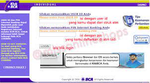 Masukkan alamat email> masukkan no. Cara Registrasi Internet Banking Bca E Banking Bca Miss Online Shop