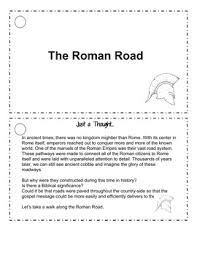 A fun oral activity for kids who are learning english is mystery box. Bible Lessons For Kids Roman Road To Salvation Activity Booklet
