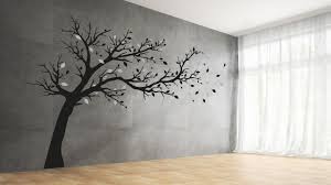(so schlimm wird es schon nicht werden); Baume An Der Wand Dekoration Mit Wandtattoos Dekoration De