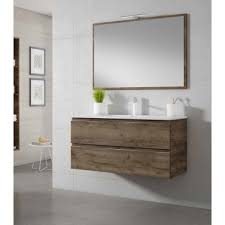 Les tiroirs sont équipés de coulisses hettich double parois en aluminium pour une qualité optimum. Meuble Sous Vasque Jaipur A Suspendre 2 Tiroirs Robinet Co