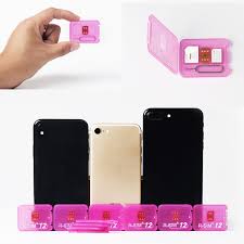 Este integrado (chip), permite interceptar el tráfico de datos entre la tarjeta sim y el baseband del iphone. R Sim 12 Lte 4g Nano Sim Card Unlock For Iphone 8 8 Plus 7 7 Plus 6s 6s Plus 6 Plus For Ios 11 X 10 X Ios Apple Iphone Unlock Sim Card Chip Wish