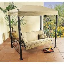 Garden Winds Gazebo Canopy Swing With Images Patio Swing Cushion Modern Gazebo Outdoor Curtains