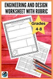 Do You Love Engineering And Design Challenges This One Page Worksheet Helps Studen Engineering Design Process 4th Grade Science Experiments Technology Lessons