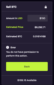 Bryce galbraith 23 feb 2021, 15:00 utc. Not Allowed To Sell My Btc Robinhood
