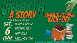 Summer Reading Kick-Off: Unearth a Story!