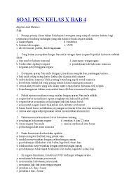 10 jumlah soal uraian / essay : Contoh Soal Bab 3 Pkn Kelas 10 Jawabanku Id