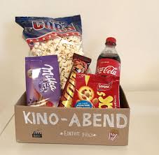 Diy Kino Abend Box Gutschein Kino Box Gutschein Basteln Kino Kinogutschein Basteln