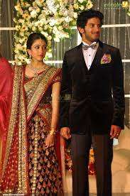 Dulquar Salman Wife Photos00 Kerala9 Com Couple Wedding Dress Indian Bridal Fashion Wedding Reception Outfit