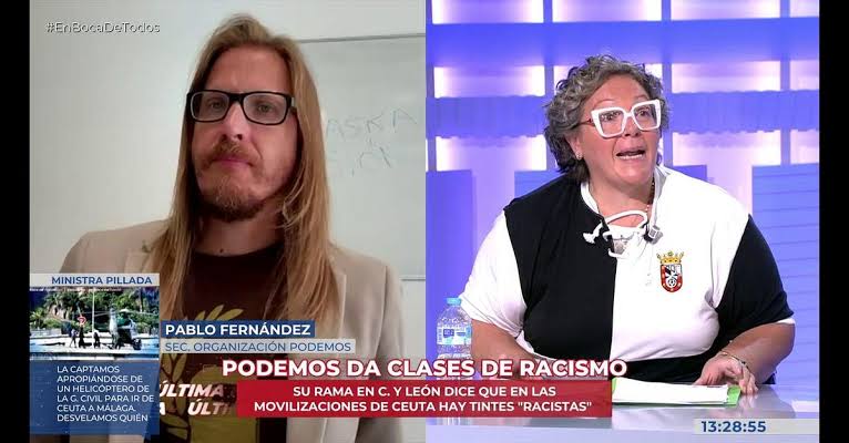En boca de todos: El rifirrafe entre Pablo Fernández y una ciudadana de  Ceuta en pleno directo: “Abre los ojos y cierra la boca” Video | Mediaset  Infinity