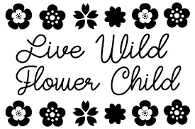 Live Wild Flower Child Svg Cut File By Creative Fabrica Crafts Creative Fabrica