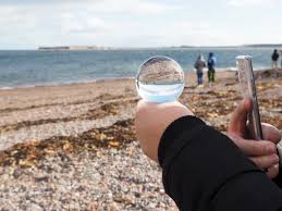 Original lensball pro 80mm + lensball suction mount stand | k9 clear crystal ball photography sphere with microfiber bag. Refractique Lensball Review Ephotozine