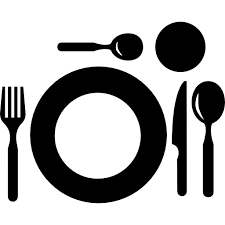 Restaurant Plate Top View Free Vector Icons Designed By Freepik Restaurant Plates Free Icons Vector Icon Design