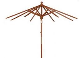 9 Wood Market Umbrella Frame Only Umbrella Source Market Umbrella Umbrella Interior Design Projects