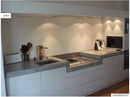 Concrete Top Kuche Moderne Kuche Betonkuche