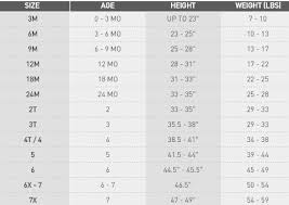 adidas baby size chart best picture of chart anyimage org