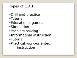 In this program, random pair of numbers are to be generated and inserted into you must give the main instructions so it has some reason to print something. Computer Assisted Instruction