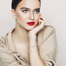 JEWBERY Pandora Charm Snake Pattern Bracelet 925 Sterling Silver Snake  Pattern Bracelet, Gift for Women Girls, 7.5 inches/19cm, Sterling Silver ,  zircon gemstone: Buy Online at Best Price in UAE