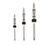 Solar Panel Mounting Dowel Screws Hanger Bolt with EPDM Washer & Flange Nuts