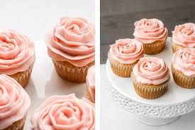 It's similar to a wilton 2d, but the ateco 844 is bigger and i think it looks better. Mother S Day Vanilla Cupcakes With Rose Petal Buttercream Icing Ahead Of Thyme